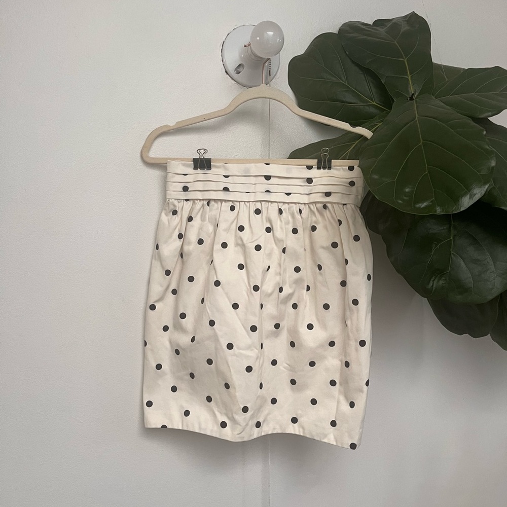 Club Monaco Polka dot Skirt